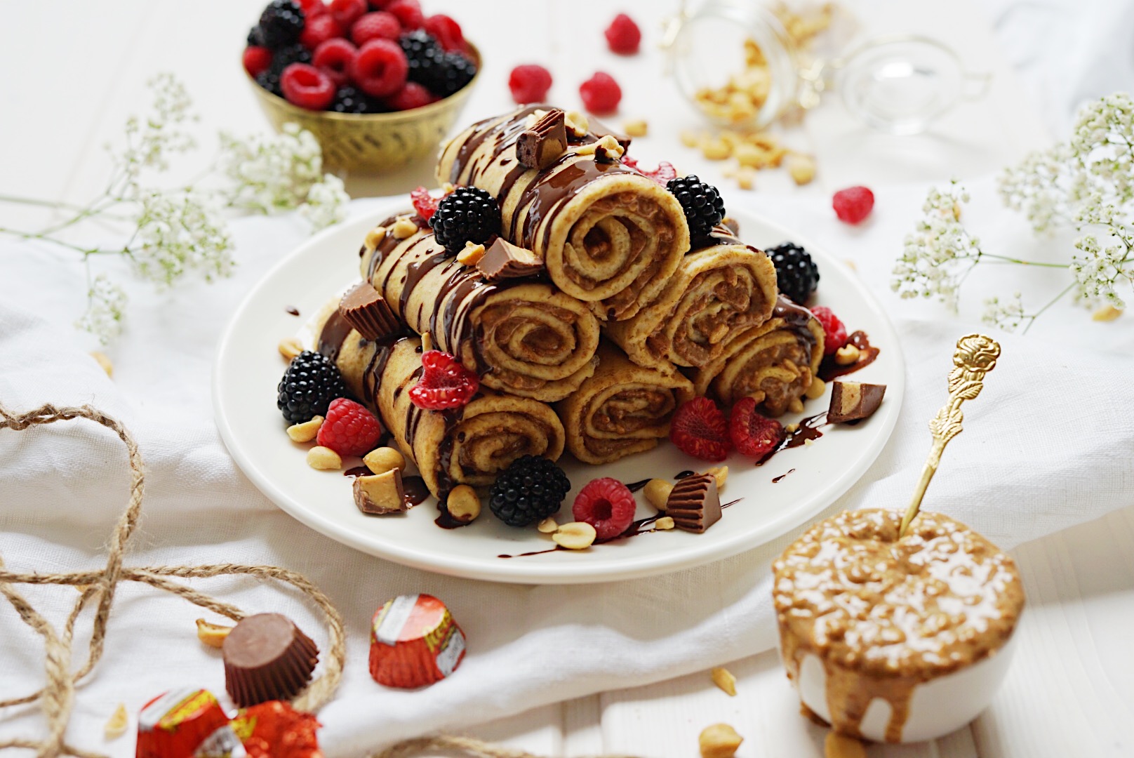 Peanut Butter Crêpe