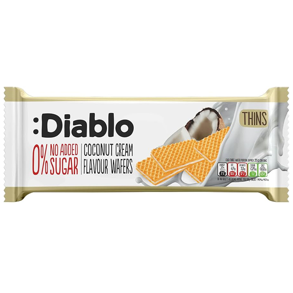 Diablo No Added Sugar Wafers Thins