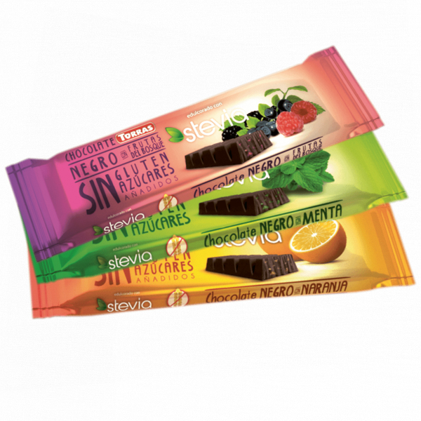 Torras Stevia Schoko Riegel (ohne Zuckerzusatz) Torras Stevia Schoko Riegel (ohne Zuckerzusatz)
