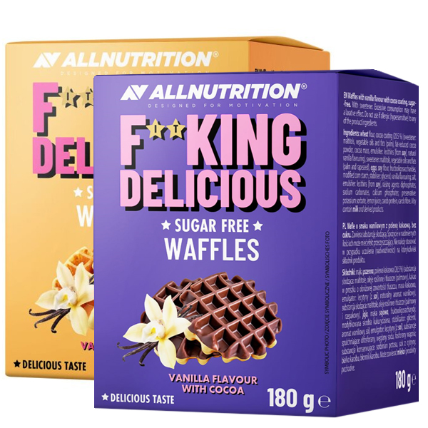 All Nutrition Fitking Delicious Sugarfree Waffles All Nutrition Fitking Delicious Sugarfree Waffles