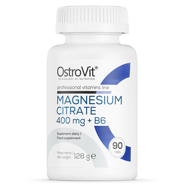 Ostrovit-Magnesium-Citrat-B6-90-Tabletten Ostrovit Magnesium Citrat + B6 (90 Tabletten)