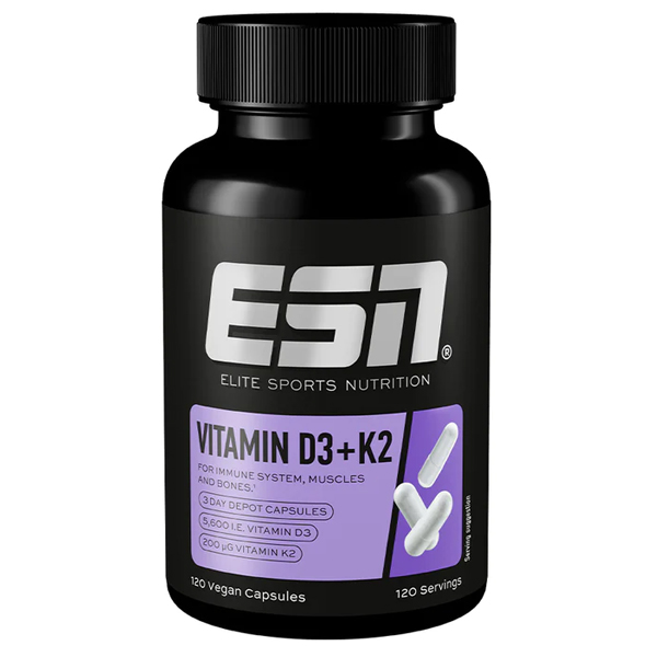 ESN-Vitamin-D3-K2-120-Caps ESN Vitamin D3+K2 (120 Kapseln)
