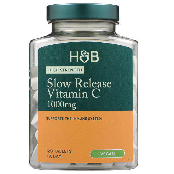 H&B Slow Release Vitamin C 1000mg (120 Tabletten)