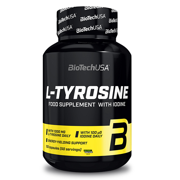 Biotech-USA-L-Tyrosine BioTech USA L-Tyrosine (100 Kapseln)