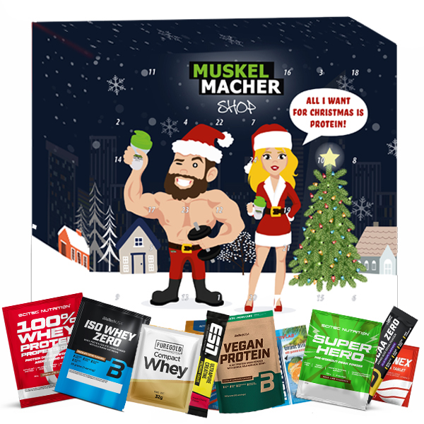 Muskelmacher Shop Proben-Adventskalender