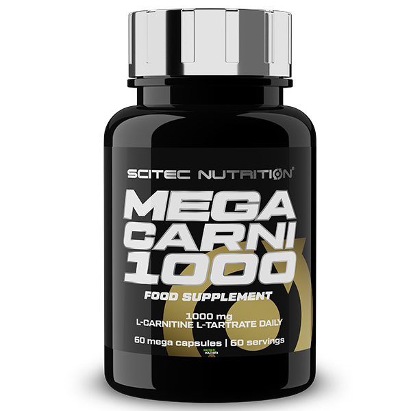 Scitec-Nutrition-Mega-Carni-1000-60-Kapseln Scitec Nutrition Mega Carni 1000 (60 Kapseln)