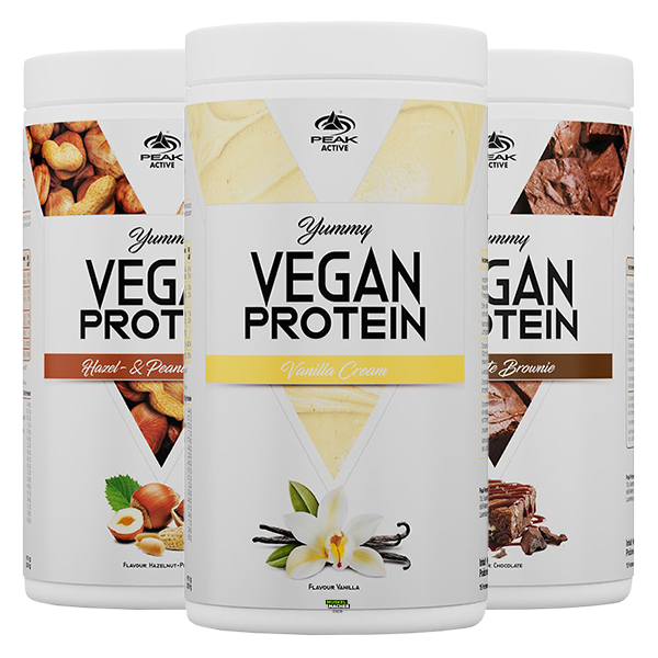 PEAK-Yummy-Vegan-Protein-450g-Dose PEAK Yummy Vegan Protein