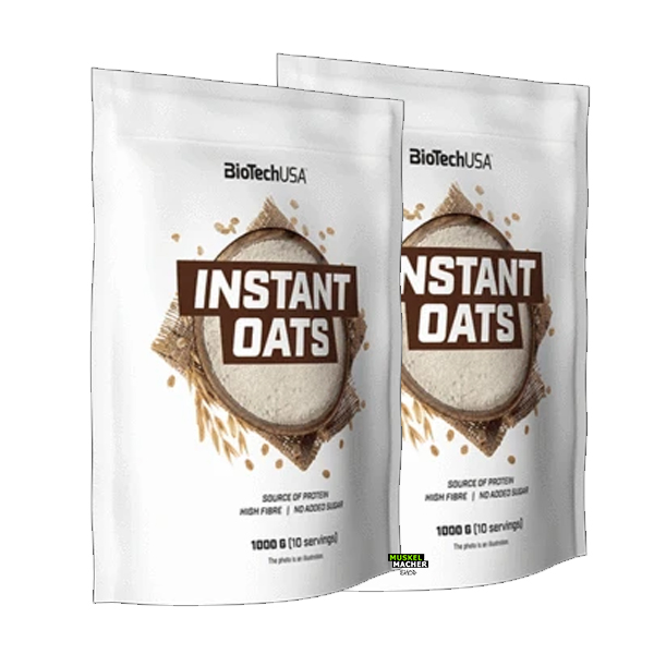 BioTech-USa-Instant-Oats-1000g Biotech USA Instant Oats