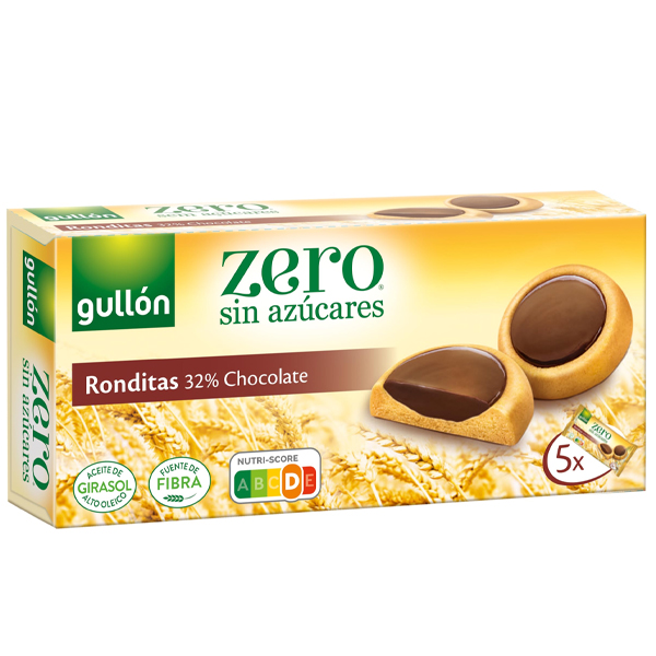 Gullón Sugar Free Ronditas 32% Chocolate