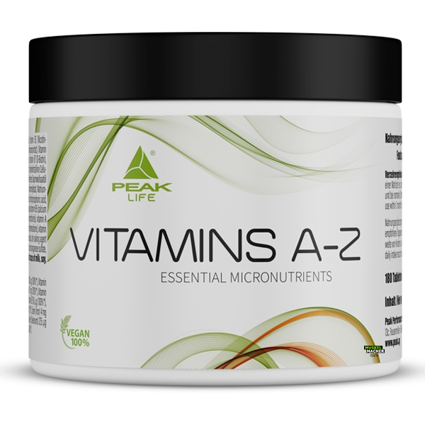 peak-vitamins-a-z PEAK Vitamin A-Z (180 Tabletten)