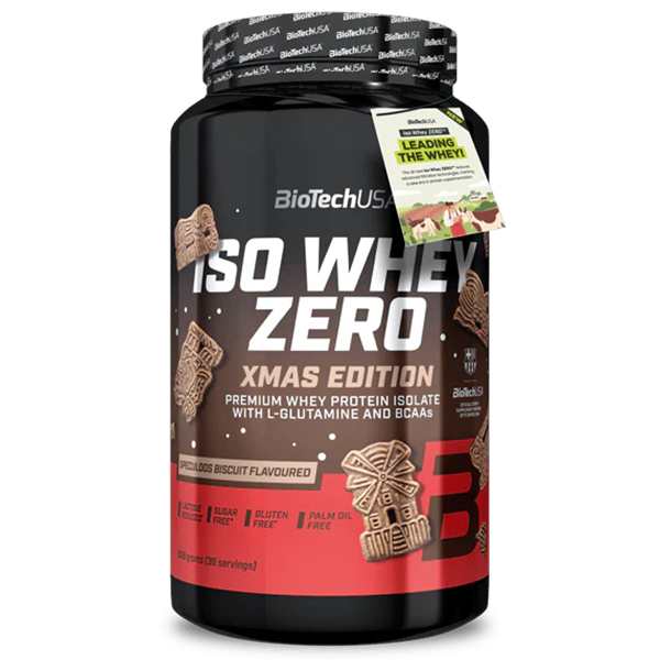 Biotech USA Iso Whey Zero Xmas Edition (Speculoos-Biscuit)