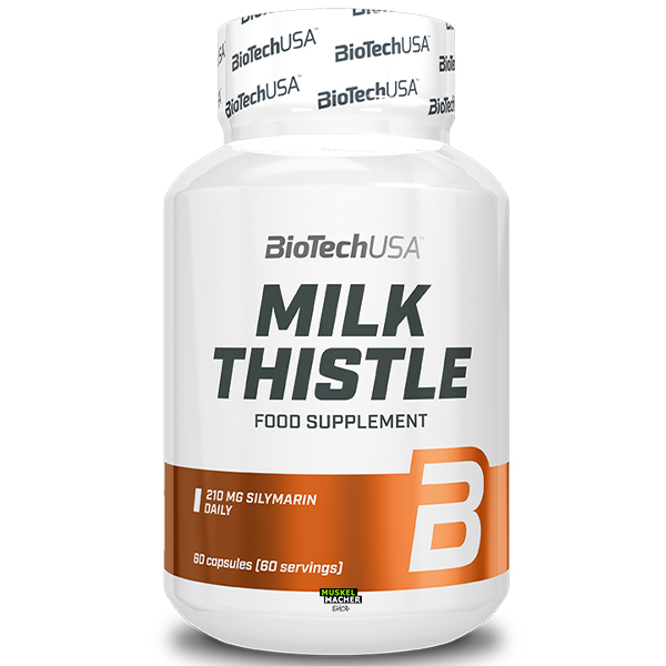 Biotech-USA-Milk-Thistle BioTech USA Milk Thistle (60 Kapseln)