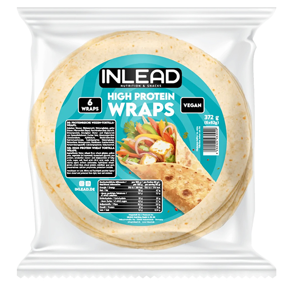 Inlead Nutrition High Protein Wraps (6 Stück)