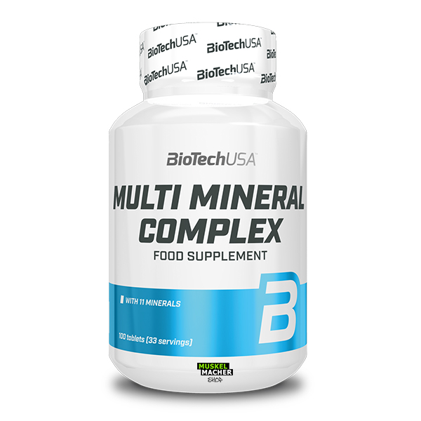 BioTech-USA-Multi-Mineral-Complex BioTech USA Multi Mineral Complex (100 Tabletten)