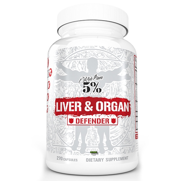 Rich-Piana-5-Nutrition-Liver-organ-Defender-weisse-Dose Rich Piana 5% Nutrition Liver & Organ Defender (270 Kapseln)