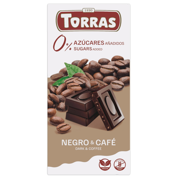 Torras Schokolade 0% Zuckerzusatz