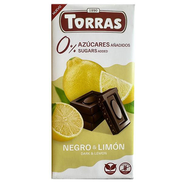 Torras Schokolade 0% Zuckerzusatz