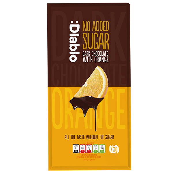 Diablo No Added Sugar Chocolate