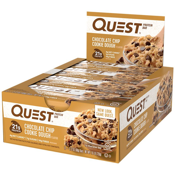 12er Box Quest Bars (MHD Angebot)