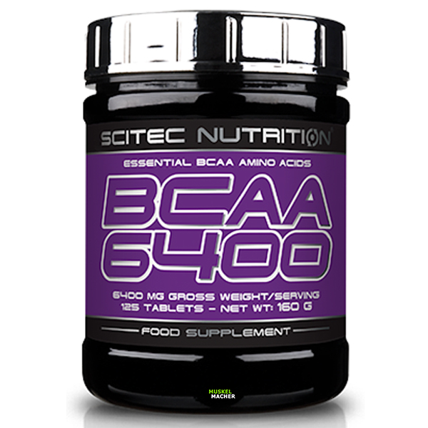 Scitec-Nutrition-6400-125-Tabletten Scitec Nutrition BCAA 6400