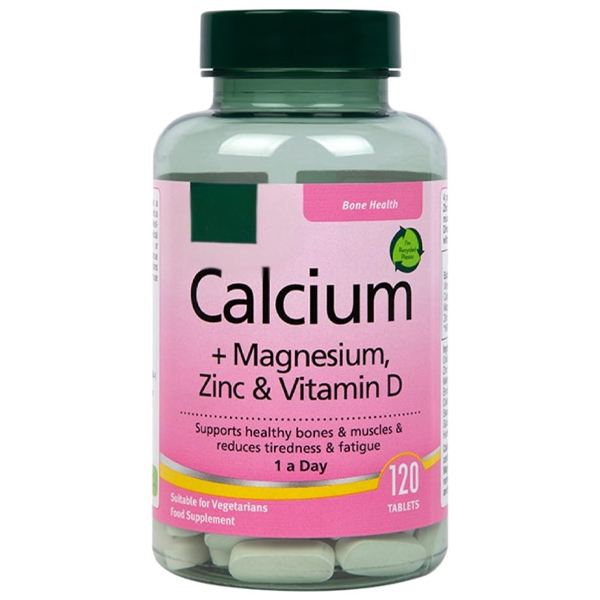 H&B Calcium Magnesium Zinc & Vitamin D (120 Tabletten)