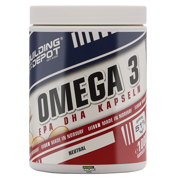 S-U-Omega-3 Bodybuilding Depot Omega 3 60% Kapseln