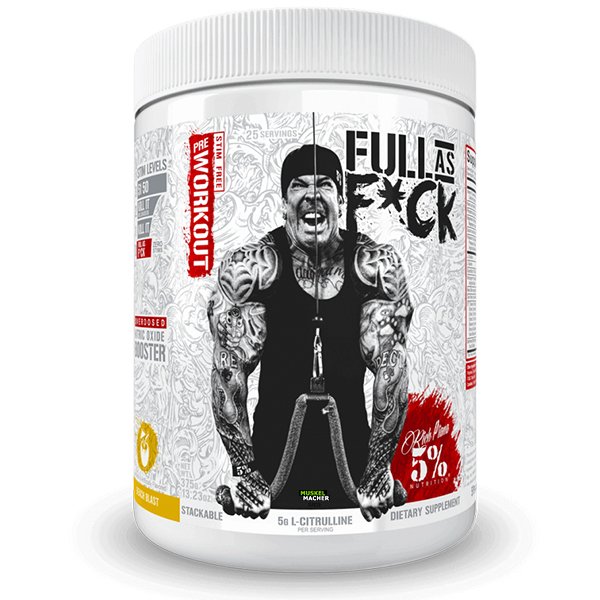 Rich Piana 5% Nutrition Full as F*ck