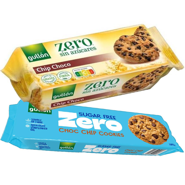 Gullón Sugarfree Zero Choc Chip Cookies
