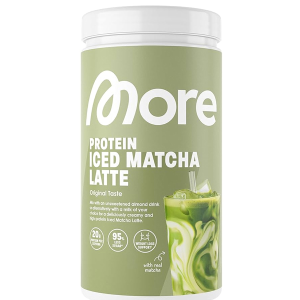 More Nutrition Protein Iced Matcha Latte