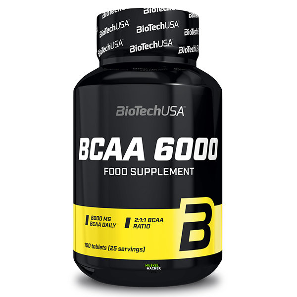BioTech-USA-BCAA-6000 BioTech USA BCAA 6000 (100 Tabletten)