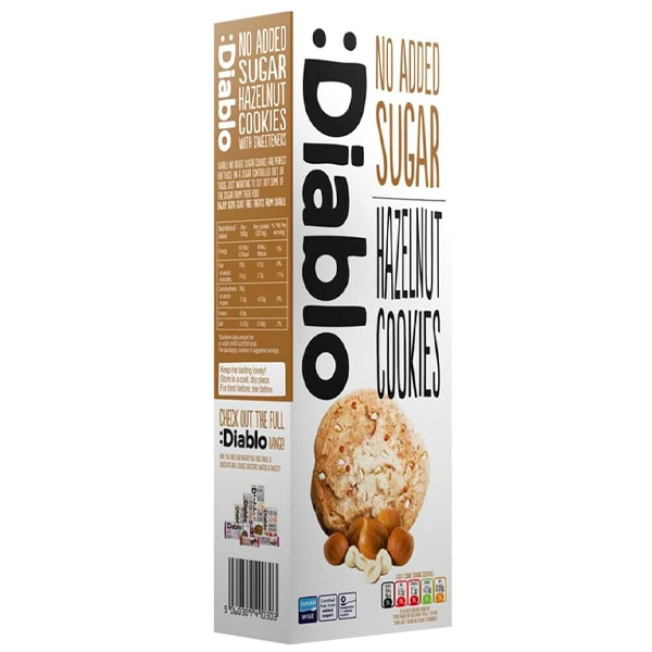 Diablo No Sugar Added Cookies