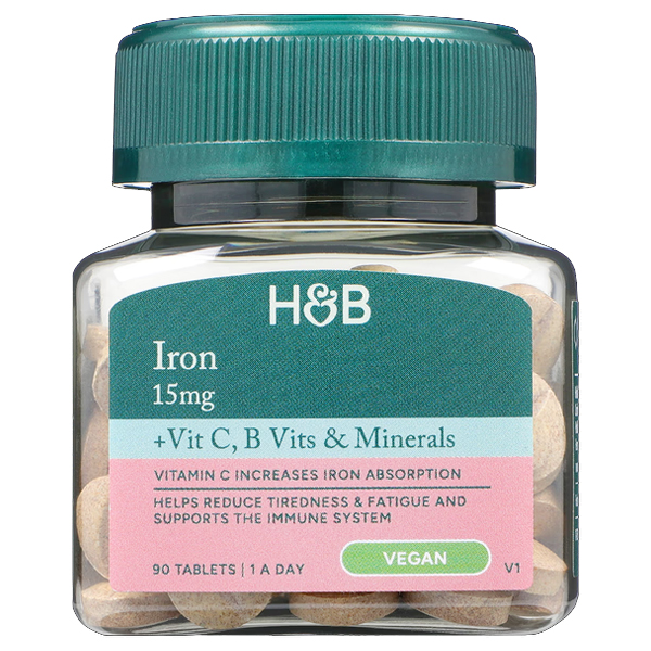 H&B Iron 15mg (90 Tabletten)