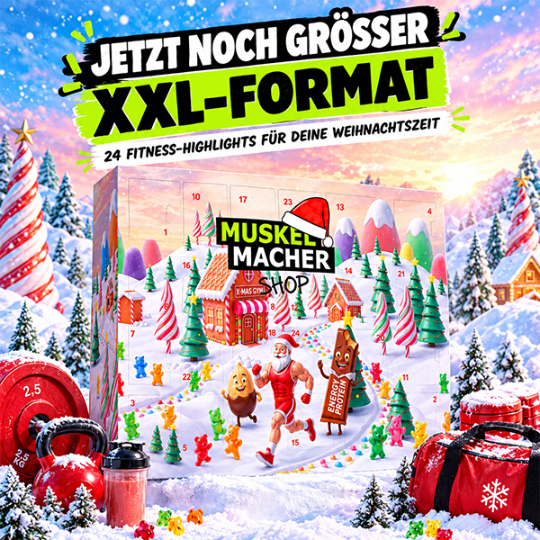 Muskelmacher Shop Fitness Adventskalender 2026
