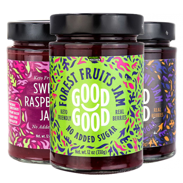 Good-Good-Jam-with-Stevia Good Good Sweet Jam with Stevia Fruchtaufstrich