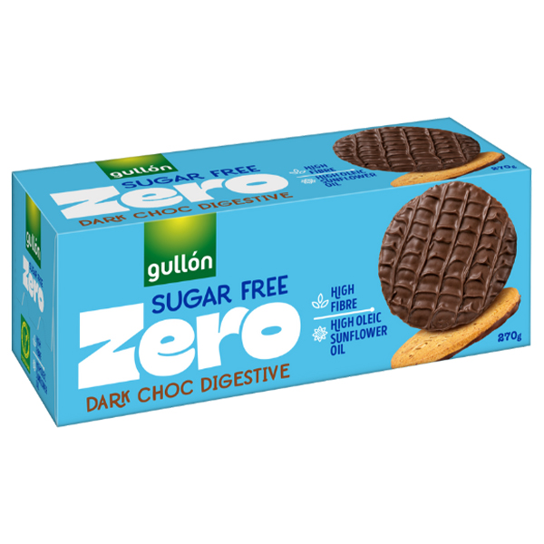 Gullón Sugarfree Zero Dark Choc Digestive