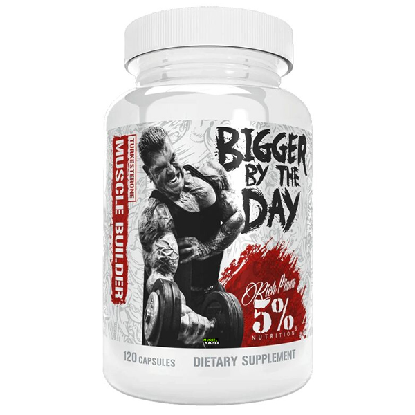 Rich-Piana-Bigger-by-the-Day-120-Kapseln Rich Piana 5% Nutrition Bigger by the Day (120 Kapseln)