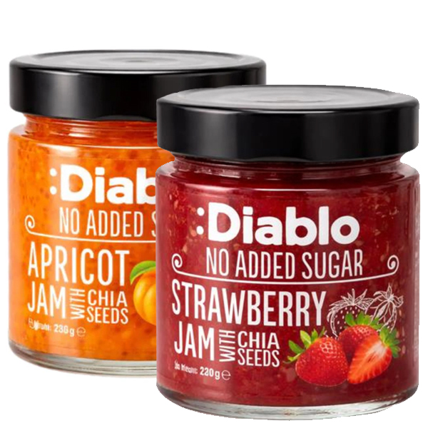 Diablo No Added Sugar Jams