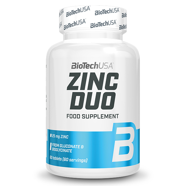 BioTech USA Zinc Duo (60 Tabletten) BioTech USA Zinc Duo (60 Tabletten)