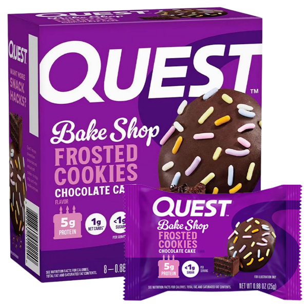 8x Quest Frosted Cookies