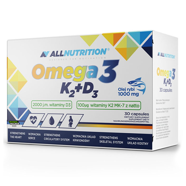 All-Nutrition-Omega-3-K2-D3-30-Kapseln All Nutrition Omega 3 K2+D3 (30 Kapseln)