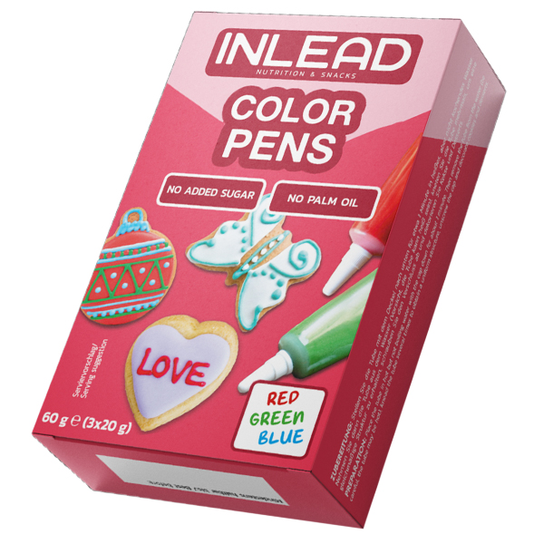 Inlead Nutrition Color Pens (3 Stück) Inlead Nutrition Color Pens (3 Stück)
