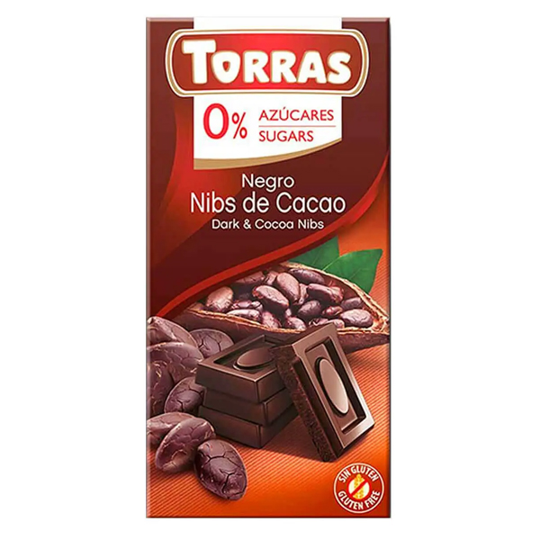 Torras Schokolade 0% Zuckerzusatz