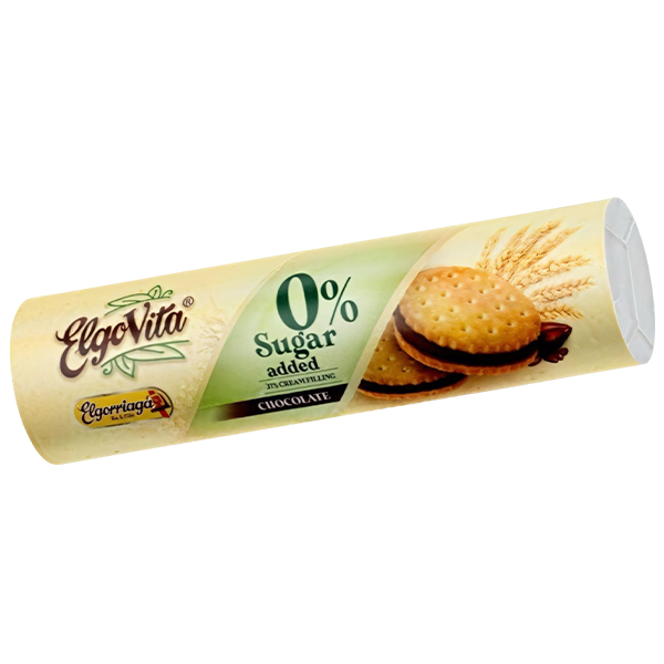 Elgo Vita 0% Sugar Added Sandwich Biscuits