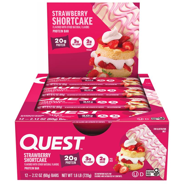 12er Box Quest Bars (MHD Angebot)
