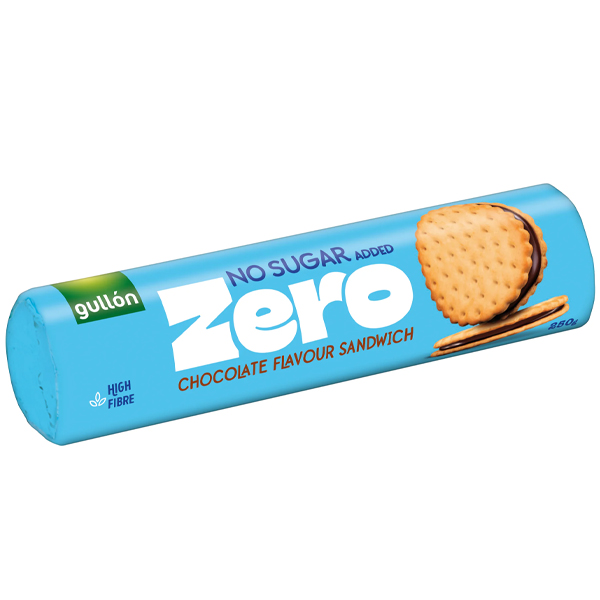 Gullón No Sugar Added Zero Chocolate Cream Sandwich Cookies