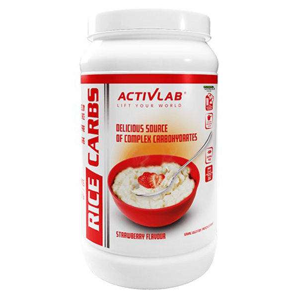 Activlab-Rice-Carbs-1000g-Strawberry Activlab Rice Pudding