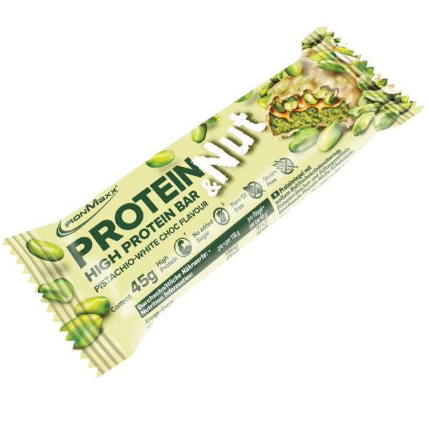 Ironmaxx-Protein-Nut-Pistazie-Weisse-Schokolade Ironmaxx Protein & Nut Bar