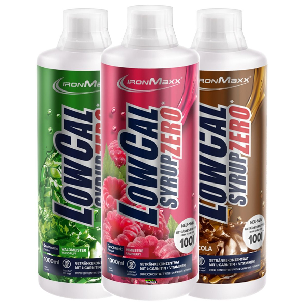 ironmayy-Lowcal-Syrup Ironmaxx Low Calories Sportsdrink