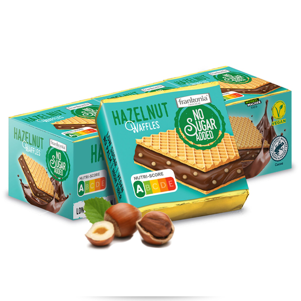 Frankonia-Hazelnut-Waffles Frankonia Hazelnut Waffles (9x 20g)