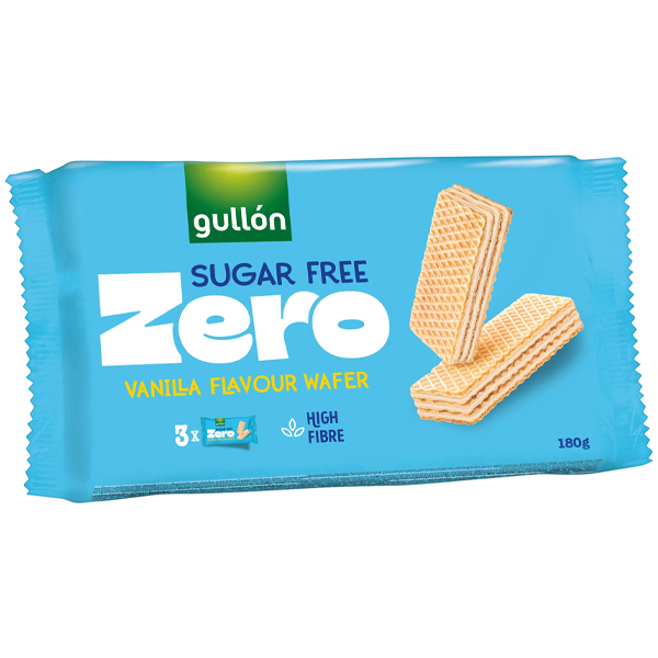 Gullón Sugarfree Zero Vanilla Wafer